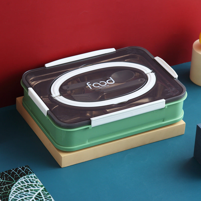Stainless steel lunch box tableware meal