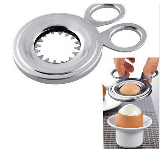 Stainless steel egg cutter